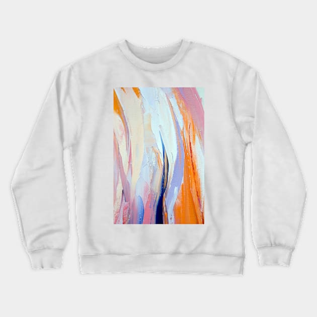 Oil painting in multicolored tones. Crewneck Sweatshirt by MariDein